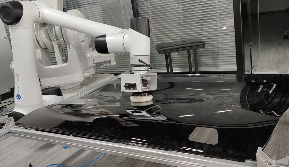 ,CR7 協作機器人,六軸協作機器人,協作機械臂,上下料機器人、汽車車門漆面打磨